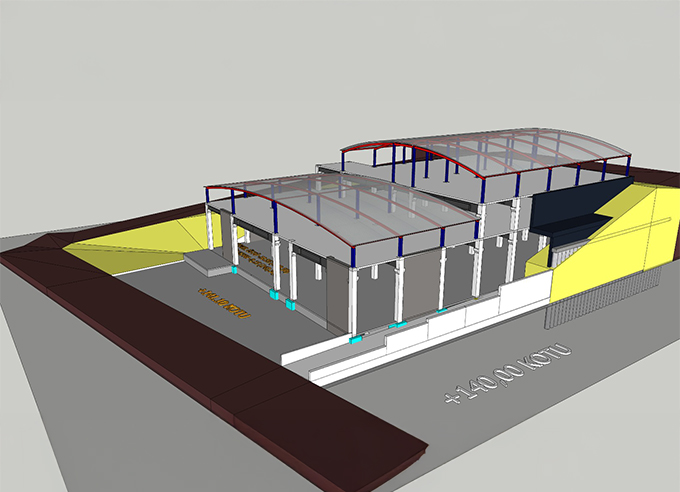Işıksoy Tekstil Fabrika Projesi