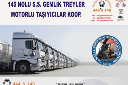 145 Nolu S.S. Gemlik Treyler Kooperatifi İdari Bina Projesi